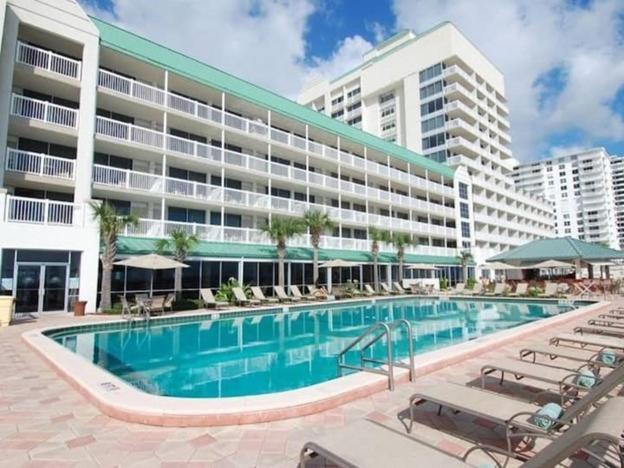 Oceanfront Studio Condo , Daytona Beach Fl Exteriör bild
