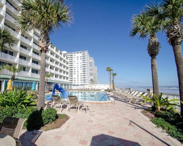 Oceanfront Studio Condo , Daytona Beach Fl Exteriör bild